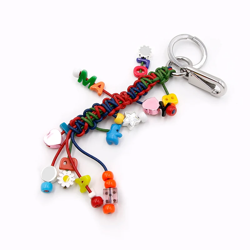 Colorful Vine-Woven Keychain