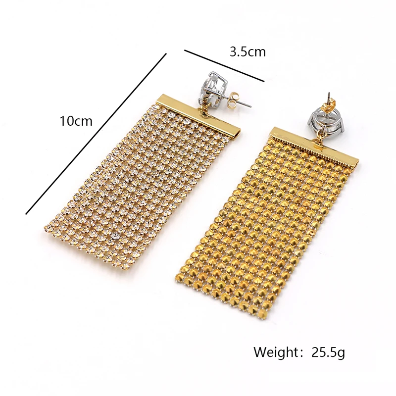 Pave Sparkle Diamond Earrings