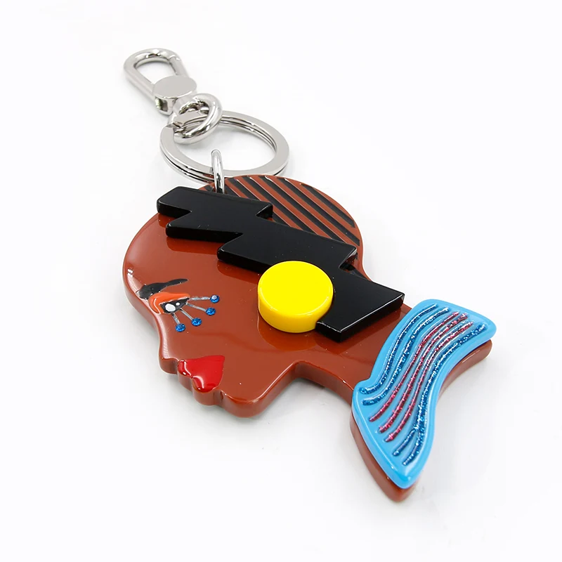 Portrait Keychain